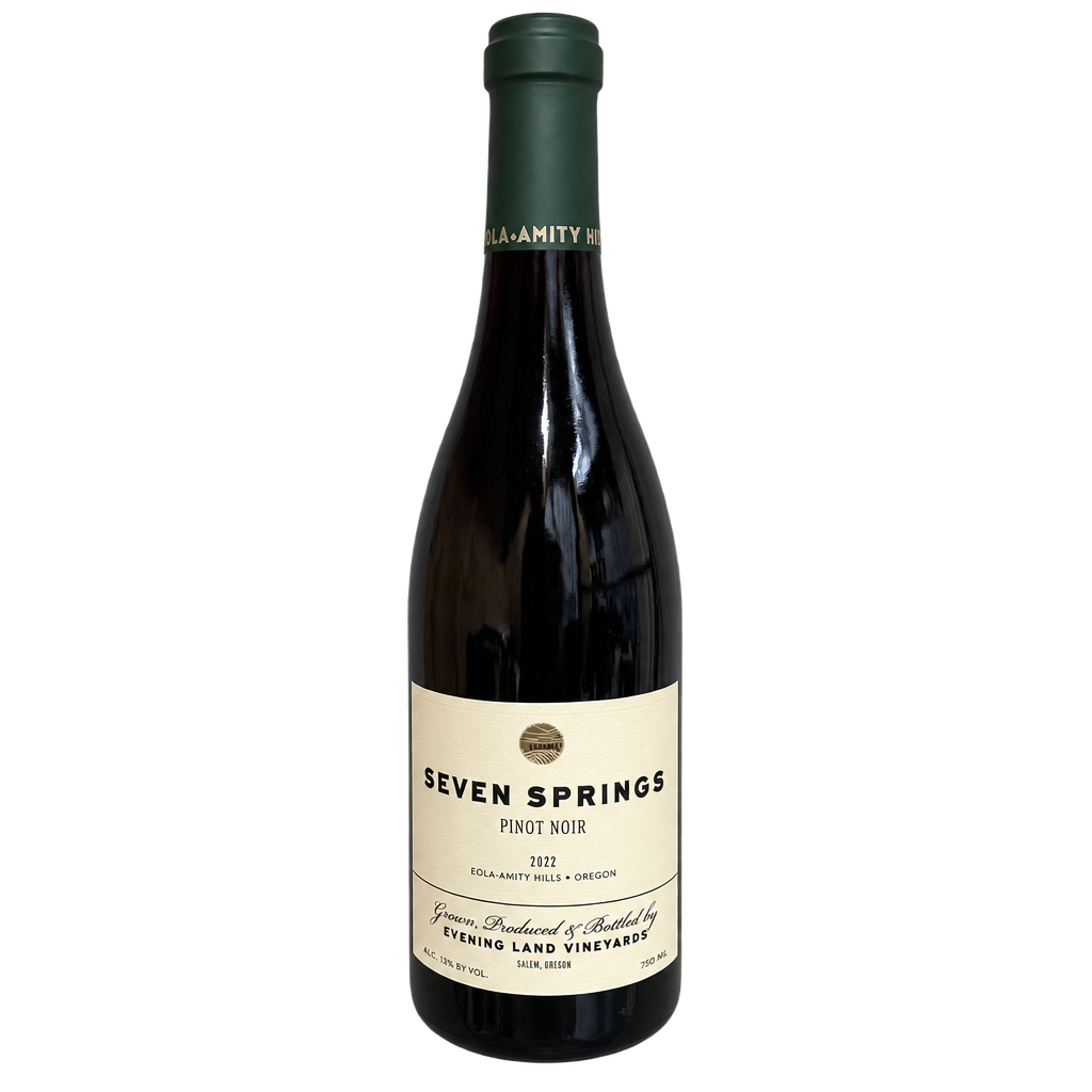 Flaske Evening Land Seven Pinot noir Spring Vineyard 2023 rødvin