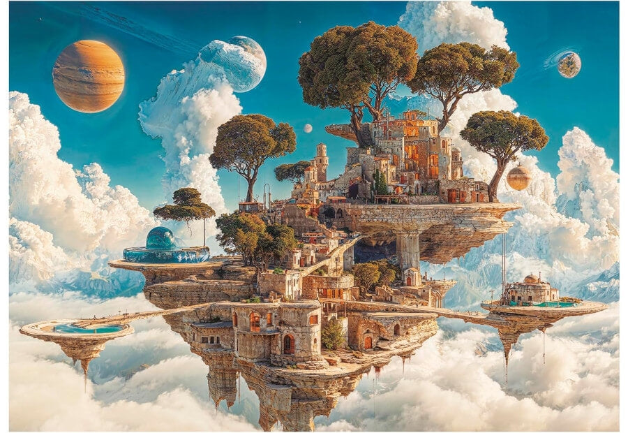 Educa puslespil med motivet Kingdom of Clouds, 1000 brikker