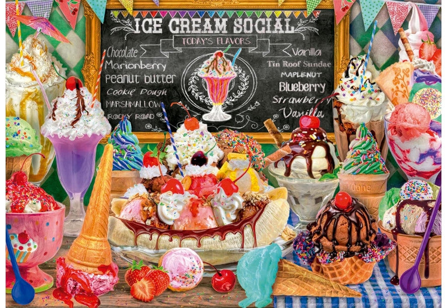 Educa puslespil Ice Cream Shop, 500 brikker