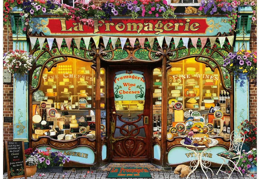 Educa puslespil The Fine Cheese Shop med 2000 brikker