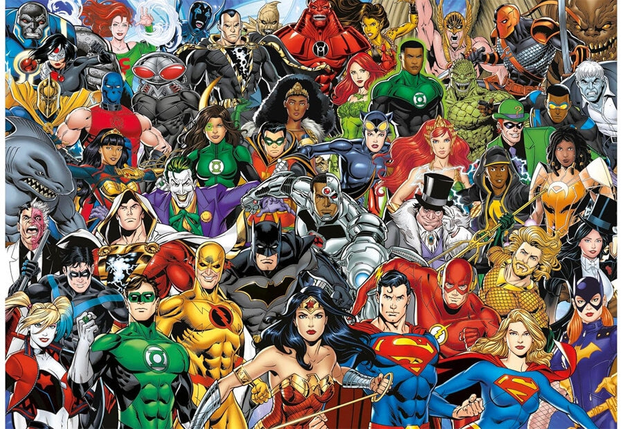 Educa puslespil Justice League med 1000 brikker