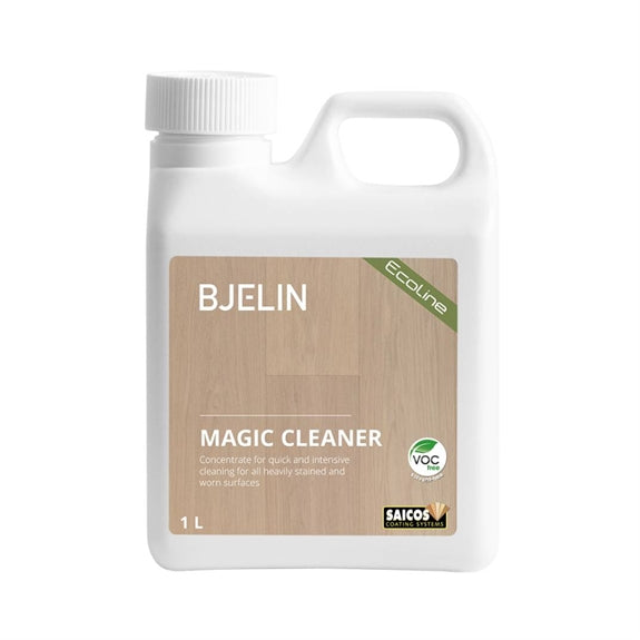 Flaske med Bjelin Ecoline Magic Cleaner rengøringsmiddel, 1 liter
