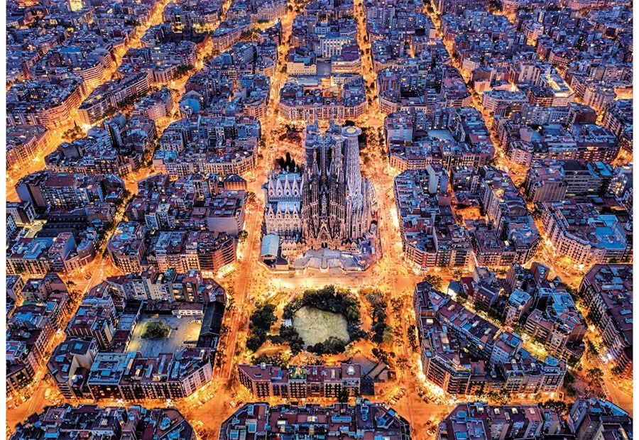 Educa Barcelona, puslespil med 1500 brikker