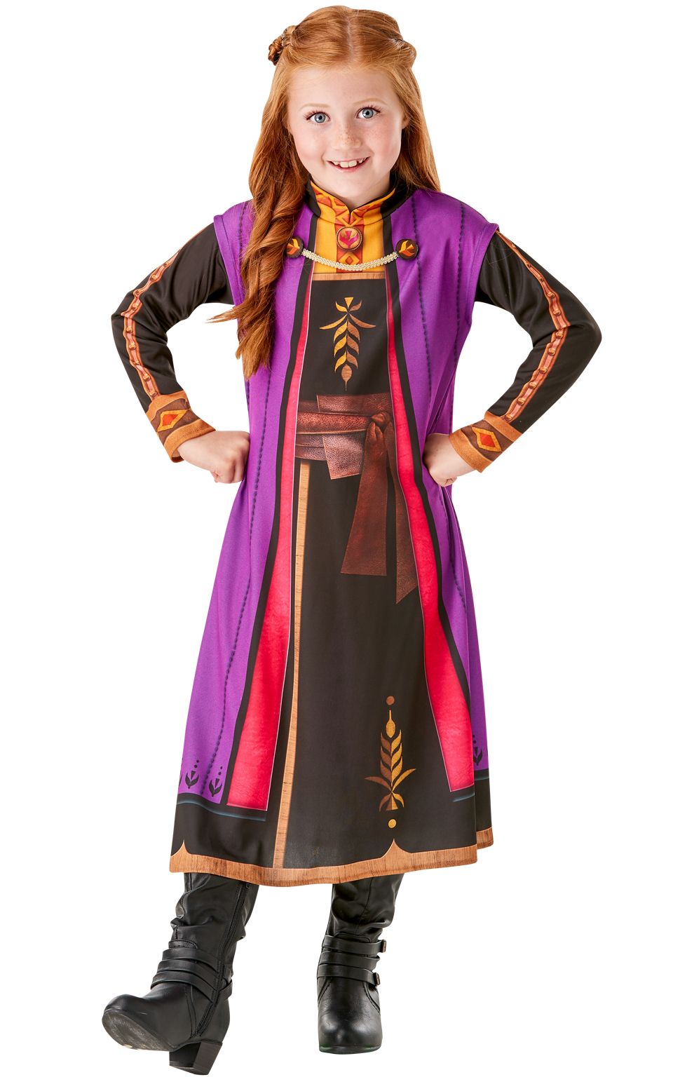 Se Disney Frost 2 ANNA Kjole Travel Dress (98/Toddler) ✔ Kæmpe udvalg i Rubie's - Køb online på udsalg og tilbud lige nu ✔ Hurtig levering til lave fragtpriser - Varenummer: MMAction-2033004691 og 883028387816 på lager - Udsalg på Udklædningstøj Få op til 63% i rabat - Find over 1.798 mærker på udsalg