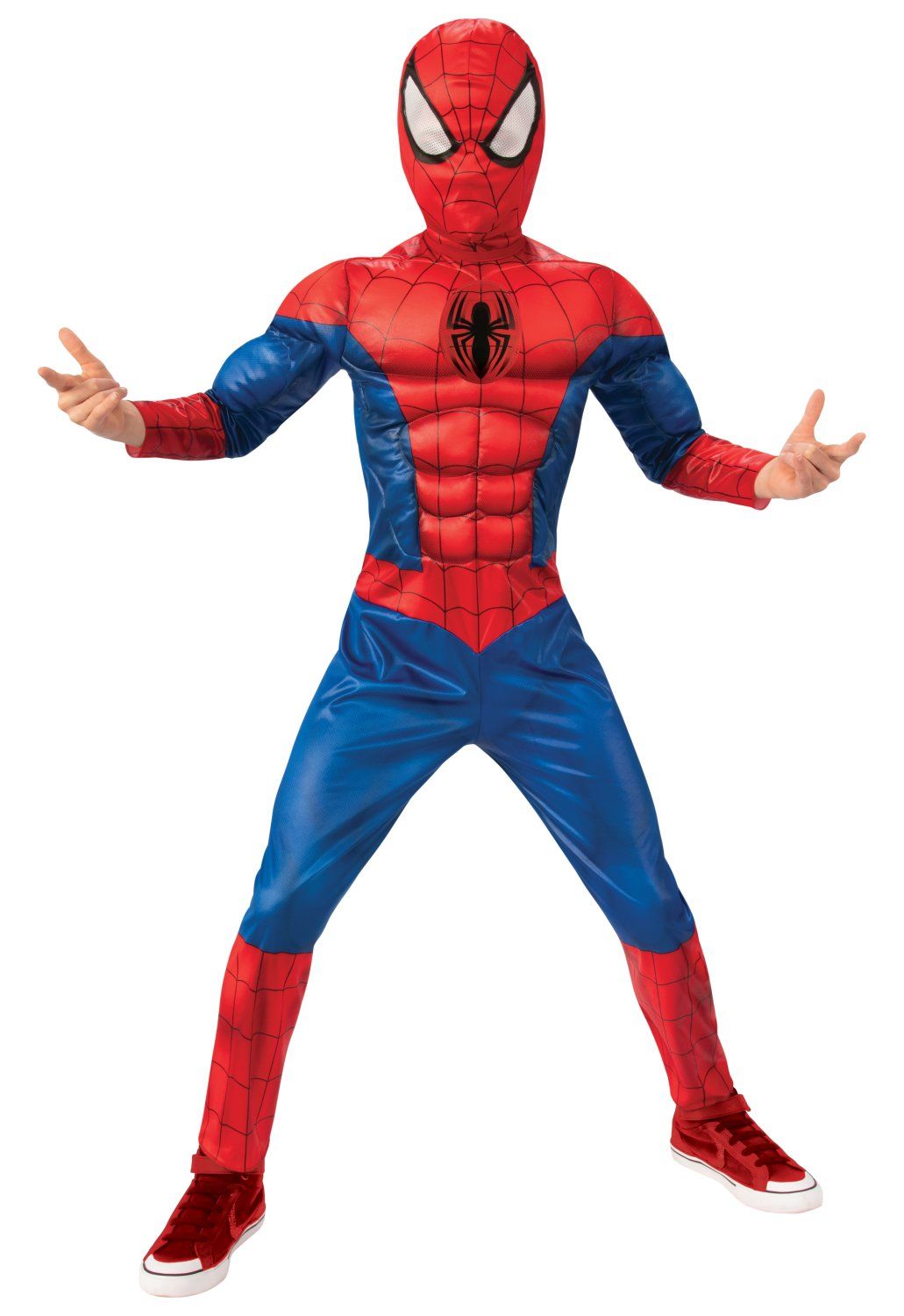 Se Marvel Spiderman Deluxe Kostume (M) ✔ Kæmpe udvalg i Rubie's - Køb online på udsalg og tilbud lige nu ✔ Lav fragtpris og hurtig levering - Varenummer: MMAction-2033009892 og 883028442812 på lager - Udsalg på Udklædningstøj Spar stort – op til 71% - Eksklusivt udsalg på over 2.739 mærker