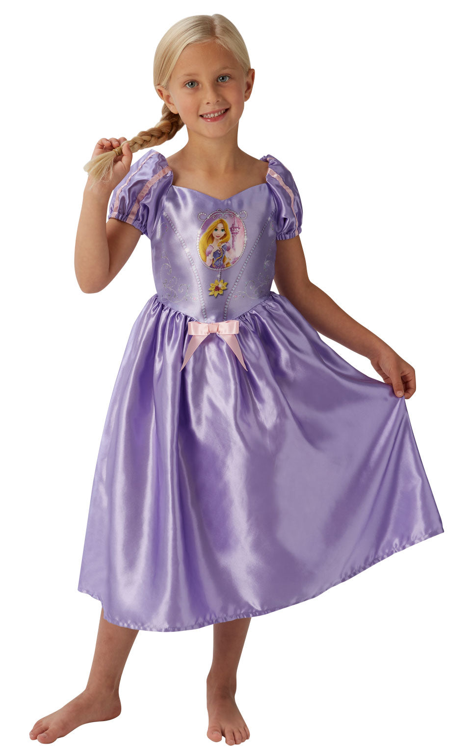 Se Disney Prinsesse Rapunzel Kostume til børn(Str. 128) ✔ Kæmpe udvalg i Rubie's - Køb online på udsalg og tilbud lige nu ✔ Lav fragtpris og hurtig levering - Varenummer: MMAction-2036205394 og 883028133093 på lager - Udsalg på Udklædningstøj Spar helt op til 57% - Kæmpe udsalg på over 739 mærker