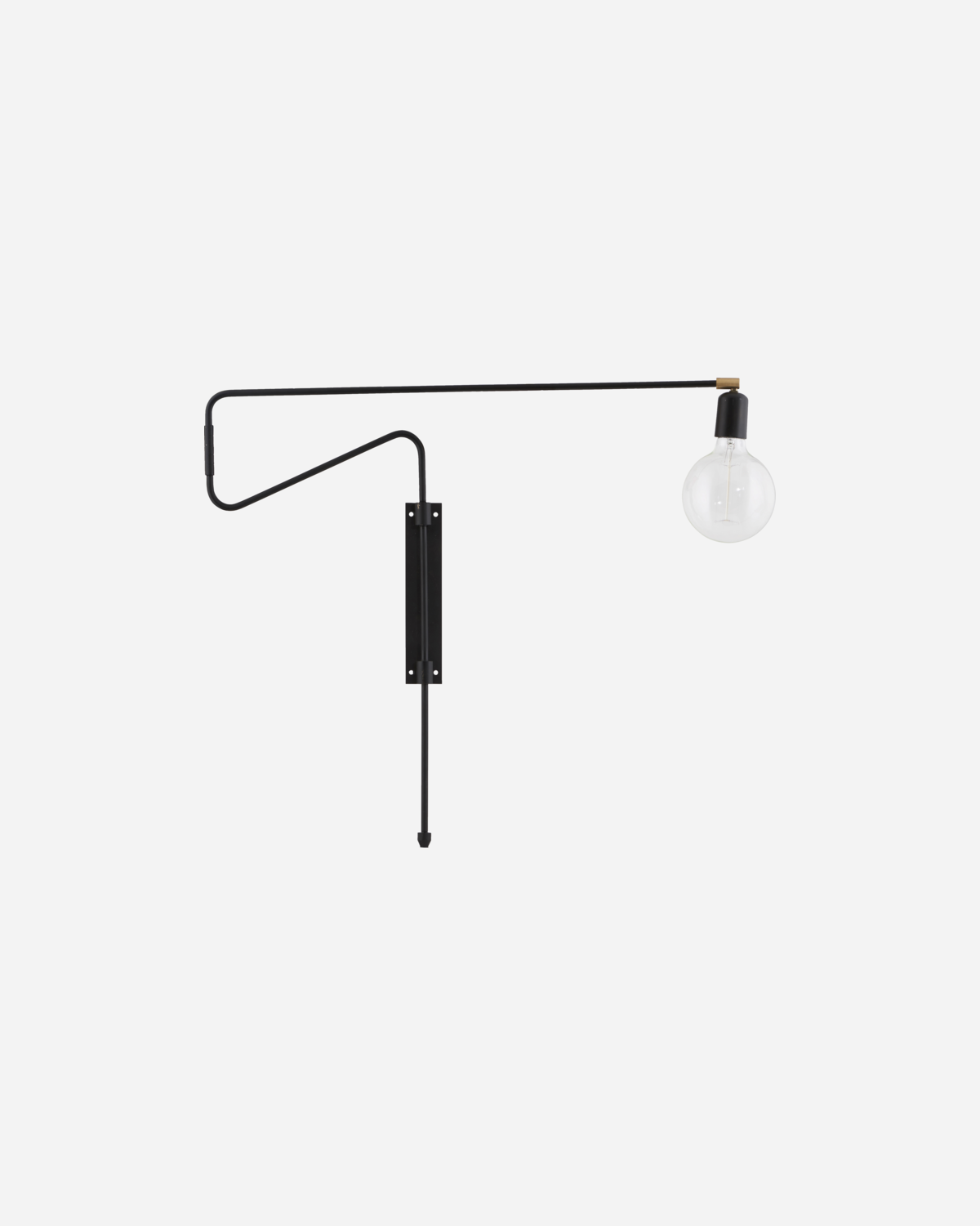 Se House Doctor - Væglampe, Swing, Sort, 70cm ❤ Kæmpe udvalg i House Doctor - Køb online på udsalg og tilbud lige nu ❤ Meget billig fragt og hurtig levering - Varenummer: Bolig&Haven-50929001496906 og barcode / Ean: 5707644447646 på lager - Udsalg på Få op til 67% i rabat - Over 1.798 brands samlet på udsalg
