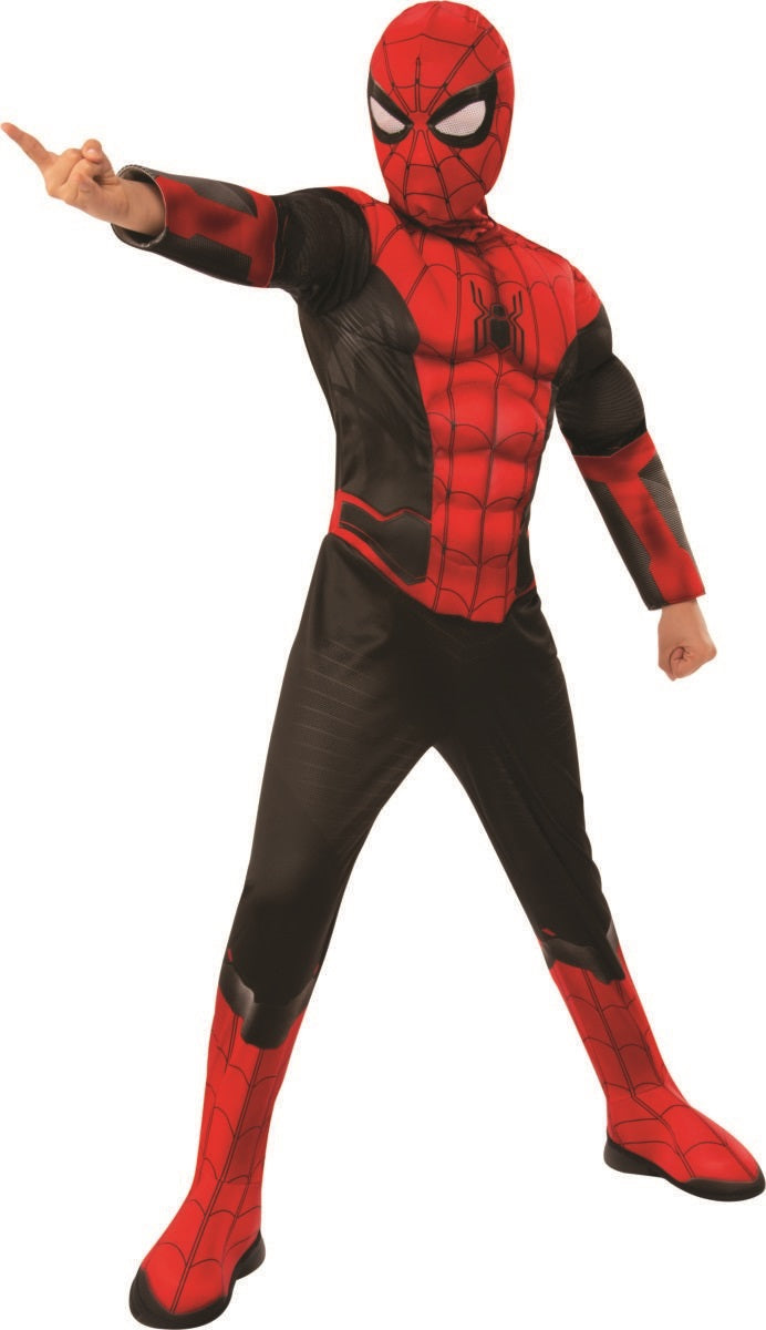 Se Spiderman No Way Home Deluxe Kostume (Str. M/116) ✔ Kæmpe udvalg i Rubie's - Køb online på udsalg og tilbud lige nu ✔ Billig fragt • Hurtig levering - Varenummer: MMAction-2037027512 og 883028453528 på lager - Udsalg på Udklædningstøj Store besparelser – op til 71% - Shop over 2.281 kendte mærker på udsalg