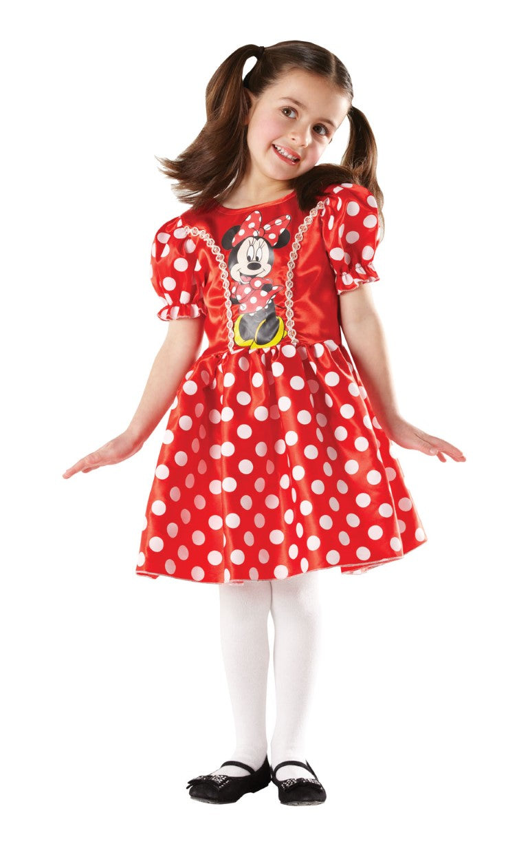 Se Disney Junior Minnie Mouse Classic Rød Kostume (3-9 år)(Str. 128/L) ✔ Kæmpe udvalg i Rubie's - Køb online på udsalg og tilbud lige nu ✔ Hurtig levering til lave fragtpriser - Varenummer: MMAction-2038838593 og 883028385973 på lager - Udsalg på Udklædningstøj Spar helt op til 73% - Over 739 kendte mærker på udsalg
