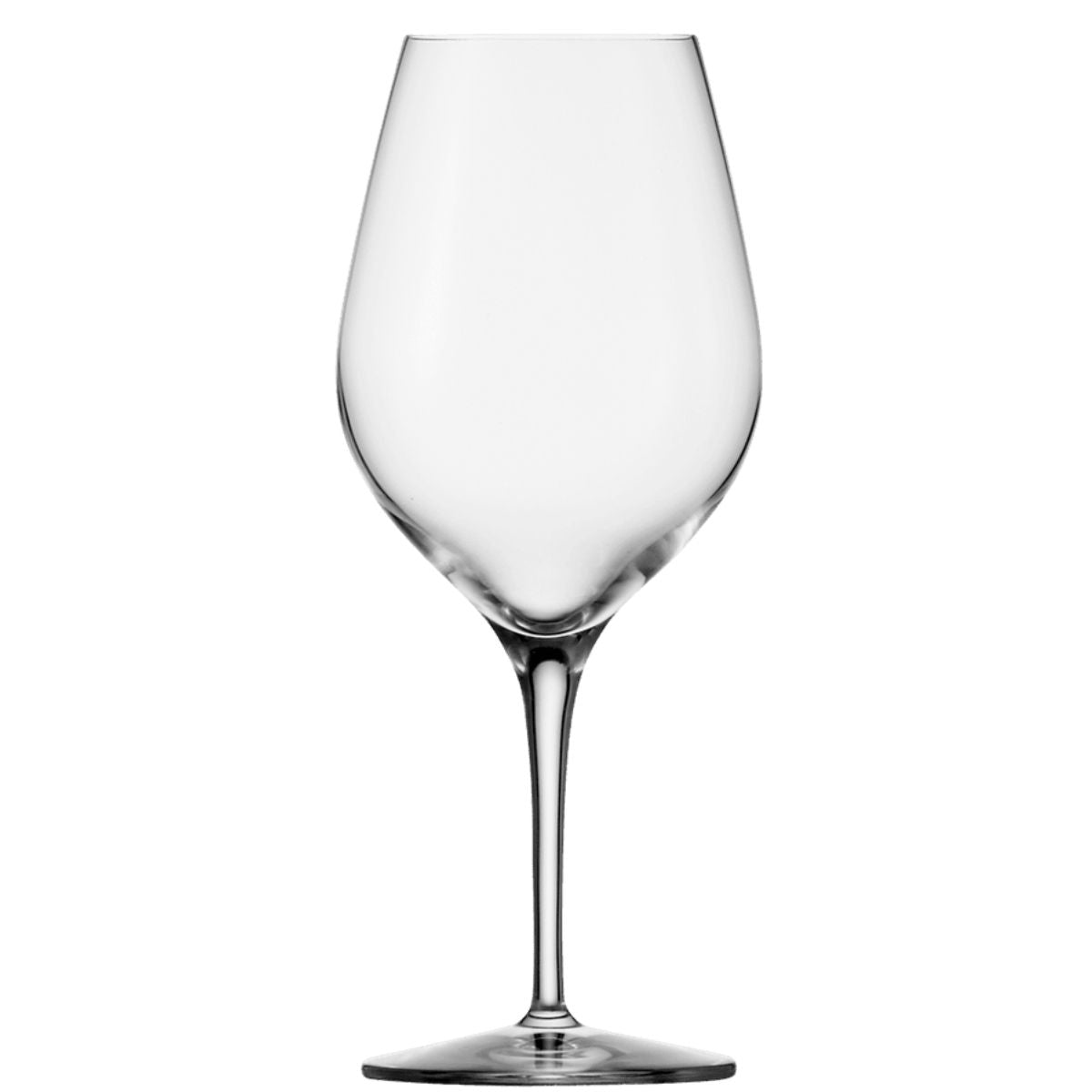 Seks Stölzle Exquisit rødvinsglas på 48 cl i klart glas