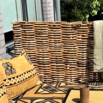 Se billigt tilbud på Shadow læhegn i rattan flet, 40 x 90 cm. Udsalg på 3-nordic. Hurtig levering, billig fragt. Varenummer: 3NDC-3530. Spar op til 64%.
