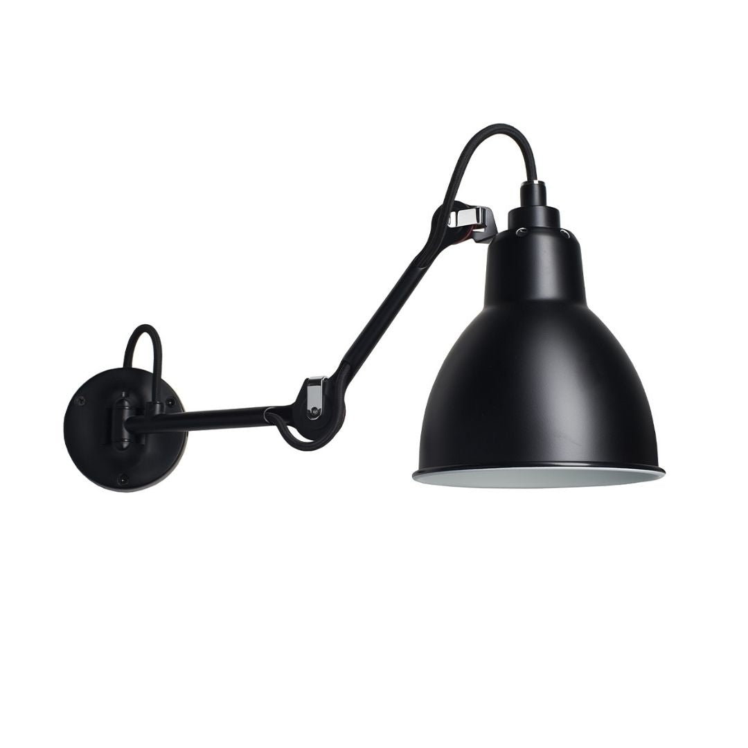 Sort 204 væglampe fra Lampe Gras designet af Bernard-Albin Gras