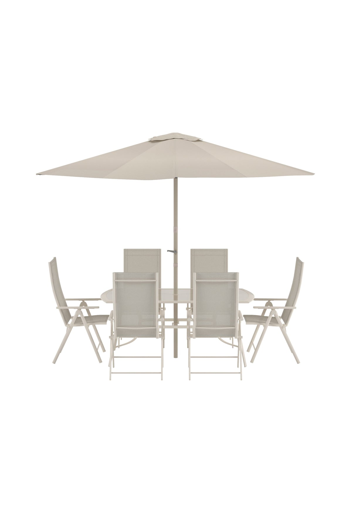 Se VENTURE HOME Brekki spisesæt inkl. paraply - Beige / Beige ❤ Kæmpe udvalg i Venture Design - Køb online på udsalg og tilbud lige nu ❤ Billig fragt og hurtig levering - Varenummer: Boboonline-126714 og barcode / Ean: 7340220865496 på lager - Udsalg på Spar helt op til 73% - Over 2.739 kendte brands på udsalg