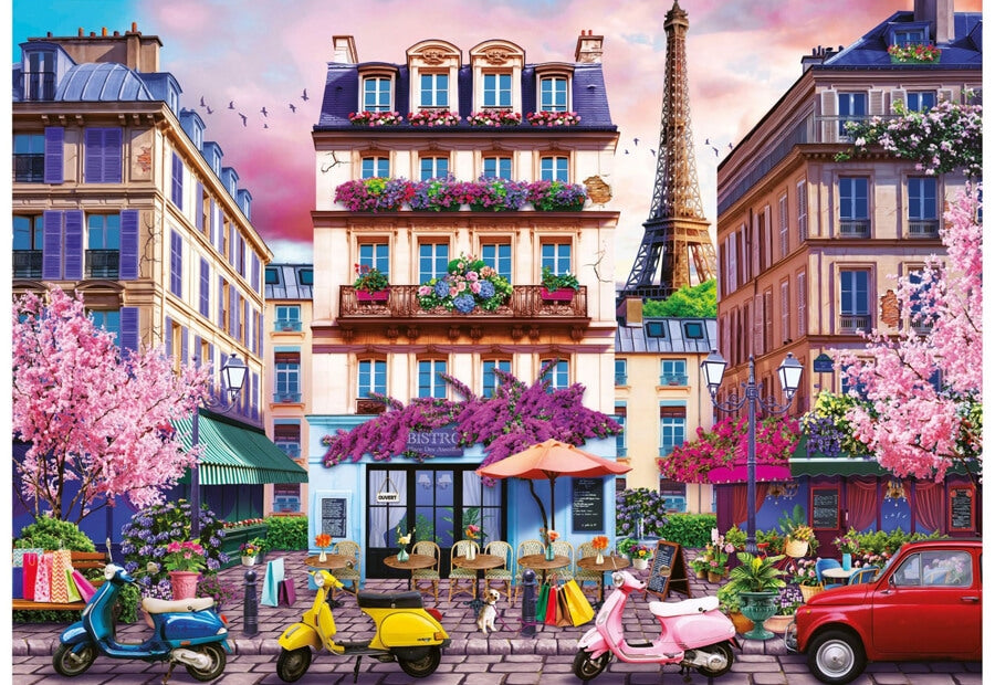 Educa puslespil Paris Shopping District med 500 brikker