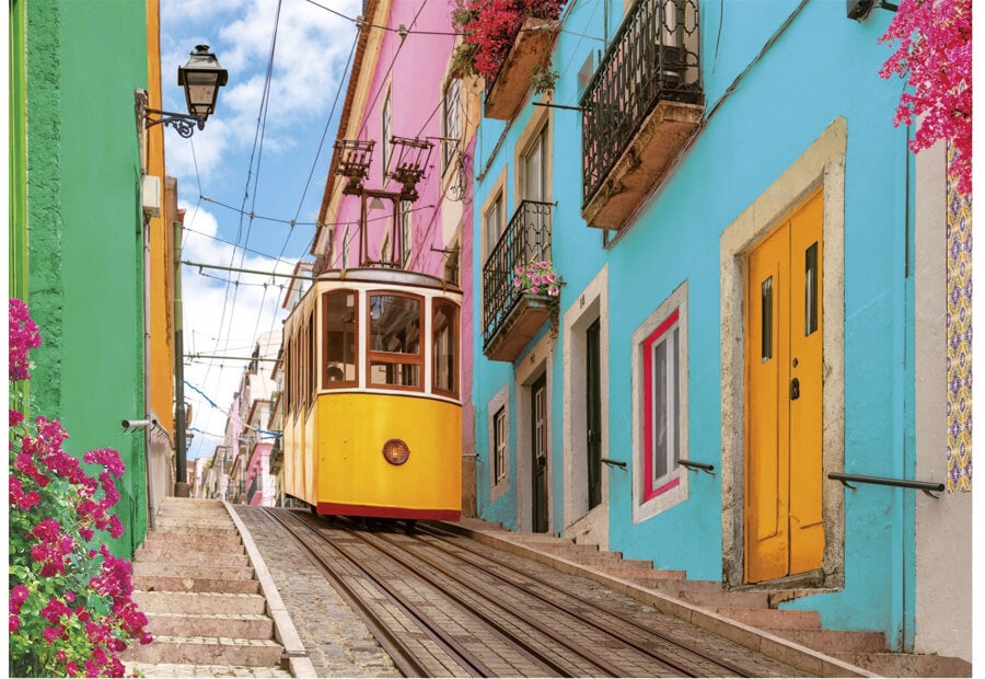 Educa puslespil Colorful Lisbon med 1000 brikker