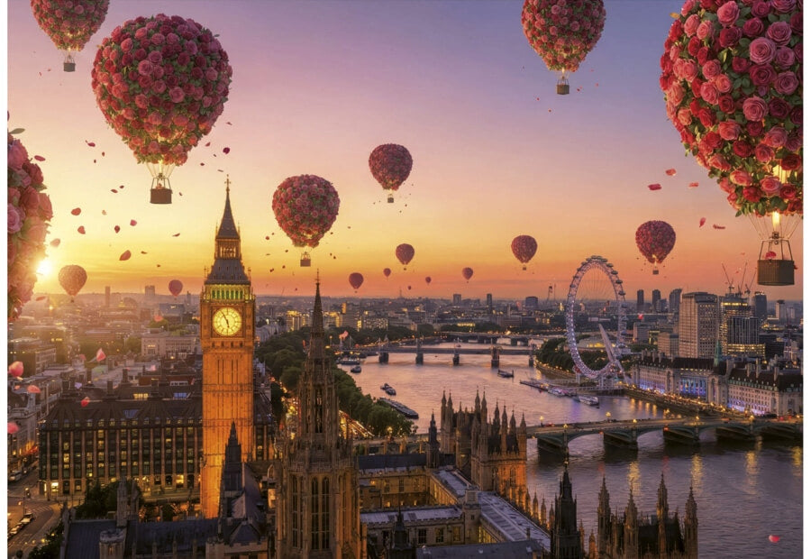 Educa puslespil London In Bloom med 1000 brikker