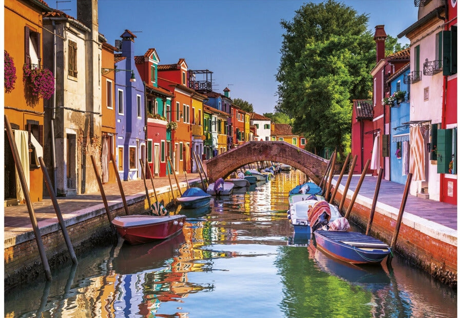 Educa puslespil Burano Italy med 3000 brikker