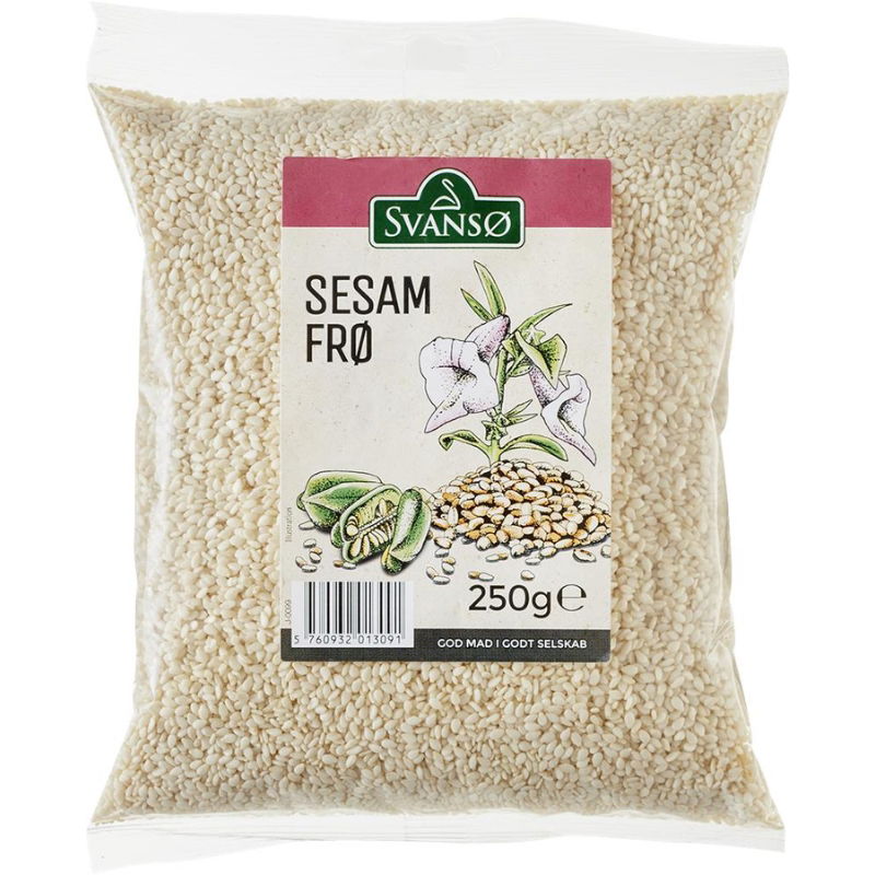 Se Svansø Sesamfrø 250 G ✔ Kæmpe udvalg i Svansø - Køb online på udsalg og tilbud lige nu ✔ Meget billig fragt og hurtig levering - Varenummer: Barlife-1495171 og 5760932013091 på lager - Udsalg på Höstrea Få op til 67% i rabat - Shop blandt over 2.739 mærker