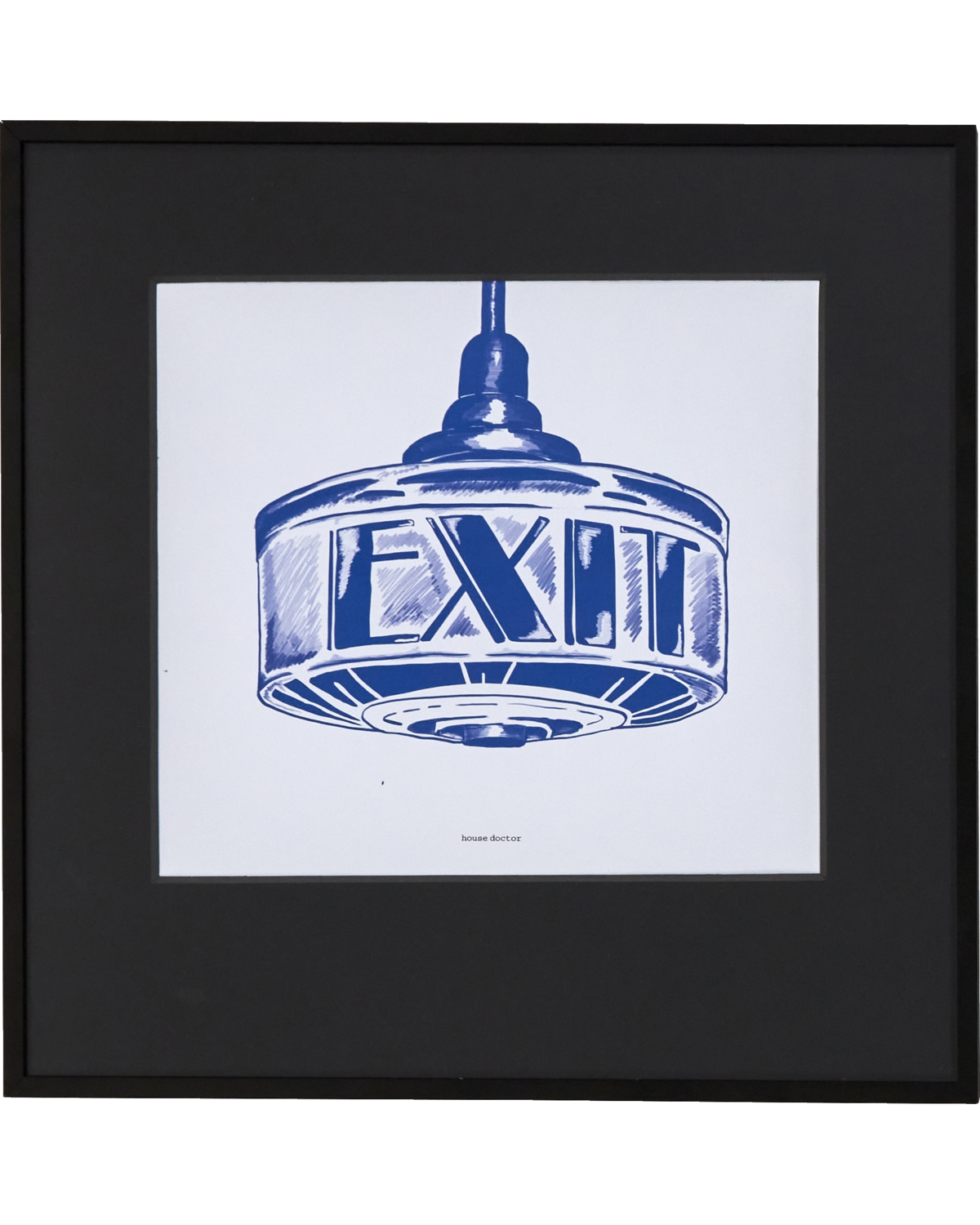 Se House Doctor - Wall art, Exit, Mørkeblå ❤ Kæmpe udvalg i House Doctor - Køb online på udsalg og tilbud lige nu ❤ Billig fragt • Hurtig levering - Varenummer: Bolig&Haven-51659064770890 og barcode / Ean: 5707644909427 på lager - Udsalg på Store besparelser – op til 77% - Shop over 2.281 kendte brands på udsalg