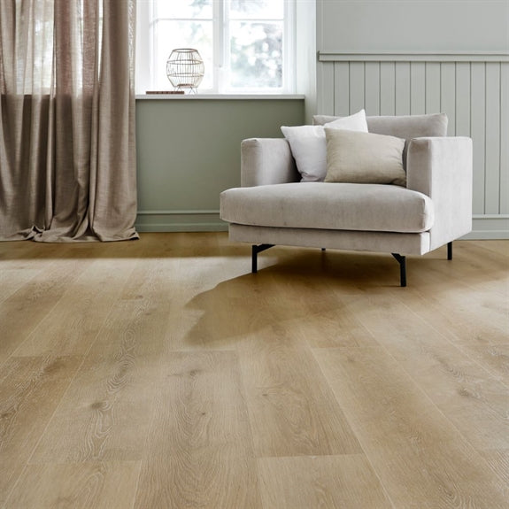 Wallmann Pacific Plank vinylgulv i Hvid Rustic Oak