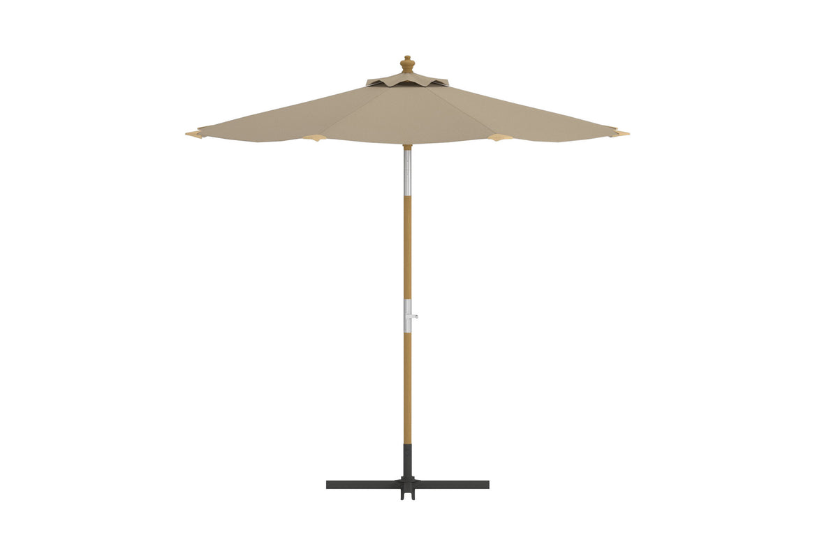 Se VENTURE HOME Cerox parasol, uden parasolfod - beige polyester (Ø270) ❤ Kæmpe udvalg i Venture Design - Køb online på udsalg og tilbud lige nu ❤ Billig fragt og hurtig levering - Varenummer: Boboonline-126657 og barcode / Ean: 7340220865571 på lager - Udsalg på Udendørs møbler,
Terrasse og have,
Parasoller Store besparelser – op til 67% - Udsalg på mere end 2.281 populære mærker