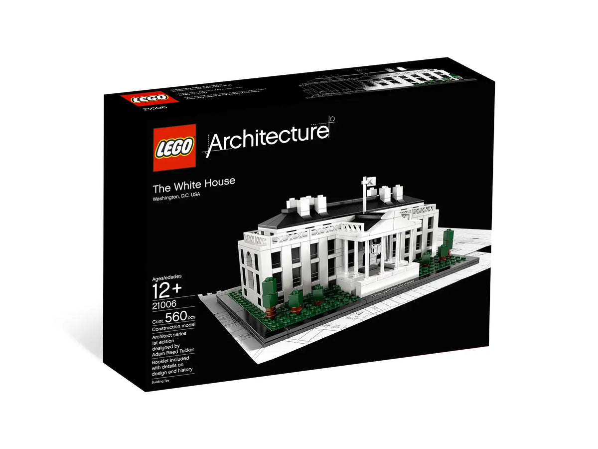 LEGO Architecture 21006 The White House, model af Det Hvide Hus i Washington