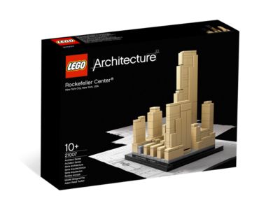 LEGO Architecture Rockefeller Center 21007, byggesæt af kompleks i Midtown Manhattan