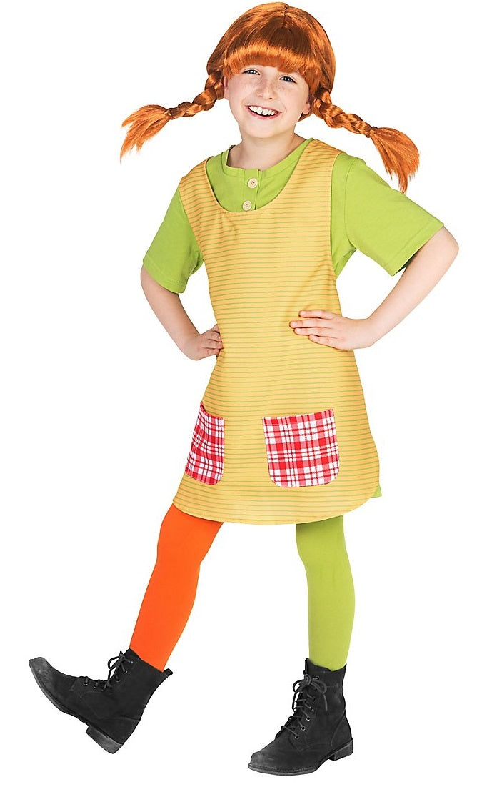 Se Pippi Langstrømpe Børnekostume / Udklædningstøj(Str. 110-116/110-116) ✔ Kæmpe udvalg i Mask World - Køb online på udsalg og tilbud lige nu ✔ Super billig fragt og lynhurtig levering - Varenummer: MMAction-2101310462 og 4260018847080 på lager - Udsalg på Udklædningstøj Op til 63% rabat - Mere end 1.329 populære mærker på udsalg