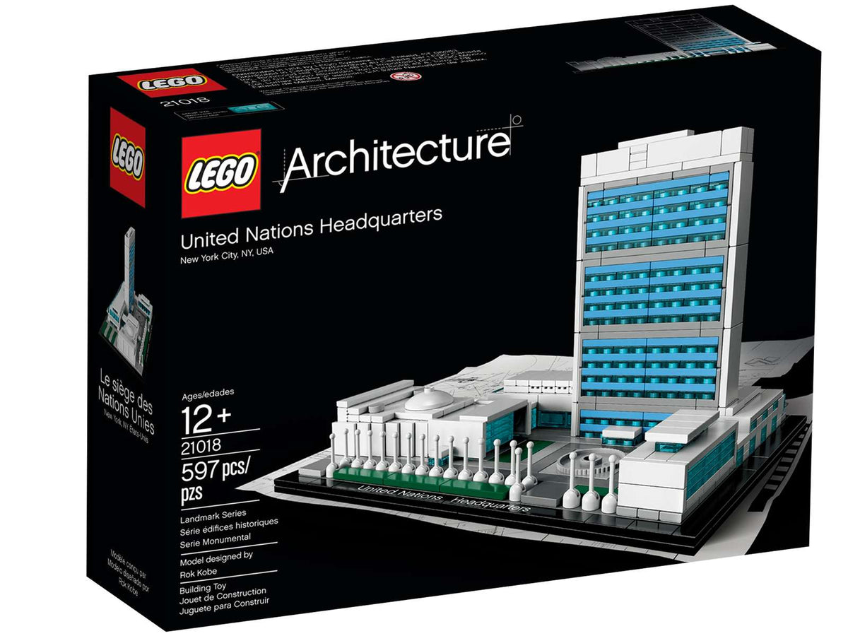 LEGO Architecture United Nations Headquarters 21018, byggesæt med arkitektonisk motiv