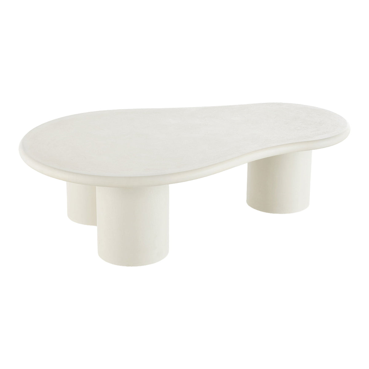 House Nordic Palmera organisk sofabord i offwhite MDF, 80x120 cm