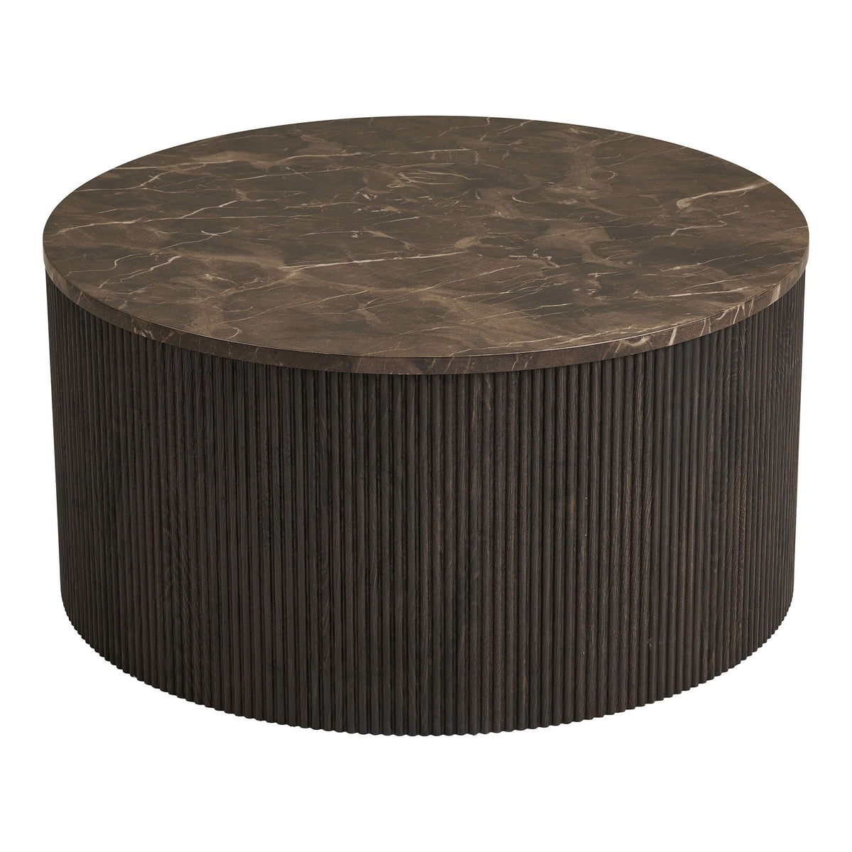 Se House Nordic - Rota sofabord - Marmorlook, mørkebrun - Ø80ÃH40 cm ❤ Kæmpe udvalg i House Nordic - Køb online på udsalg og tilbud lige nu ❤ Billig fragt og hurtig levering - Varenummer: Bolig&Haven-52767309300042 og barcode / Ean: 5713917038077 på lager - Udsalg på Få op til 69% i rabat - Find over 1.798 brands på udsalg