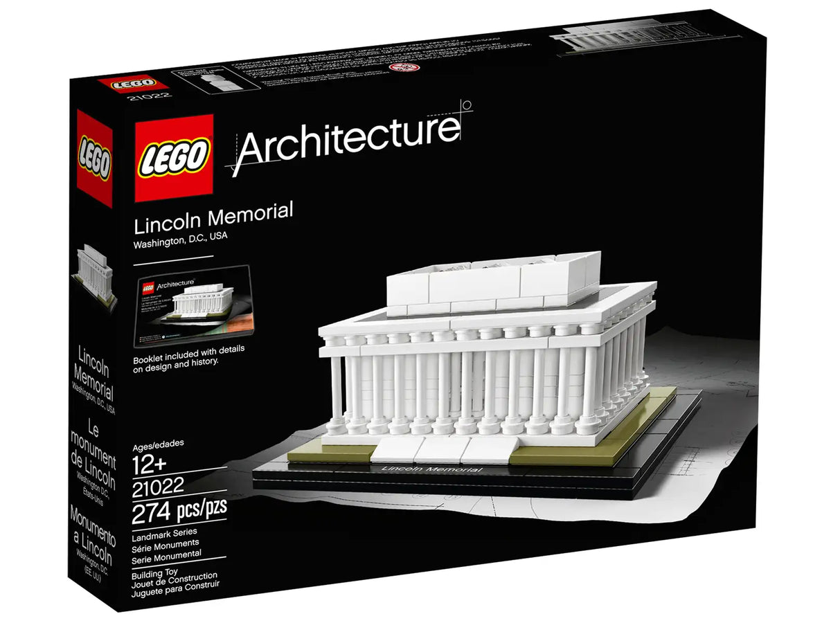 LEGO Architecture Lincoln Memorial (21022), model af monumentet i Washington