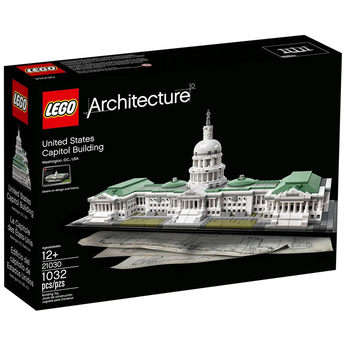 LEGO Architecture 21030 United States Capitol-bygningen i neoklassicistisk stil