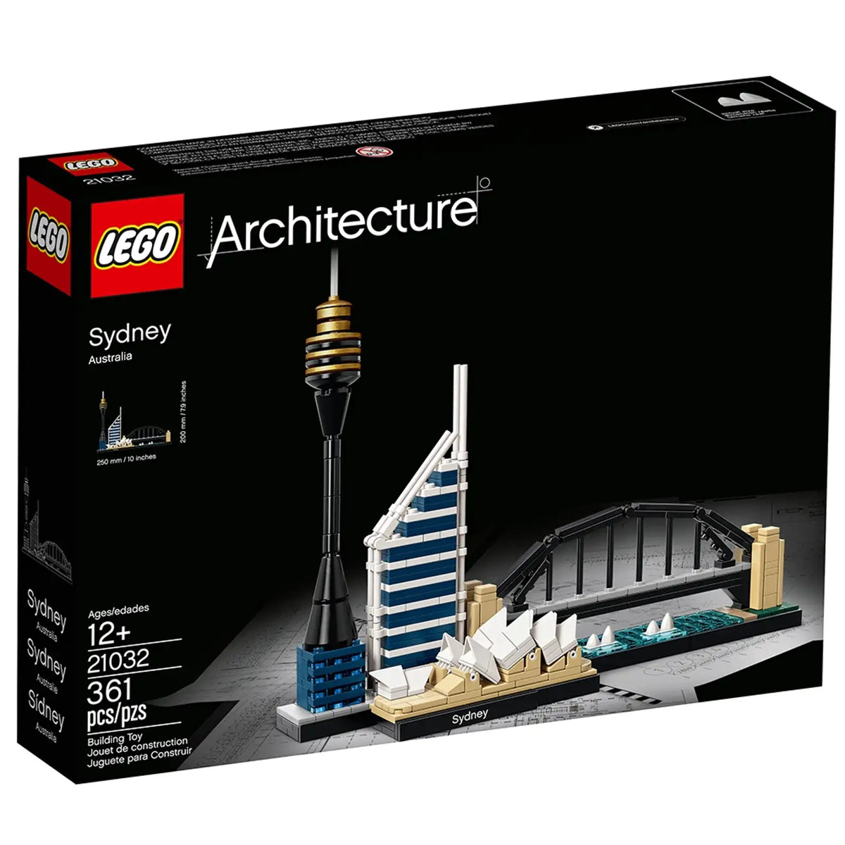 LEGO Architecture Skyline Collection Sydney 21032, realistisk model af Sydneys arkitektur