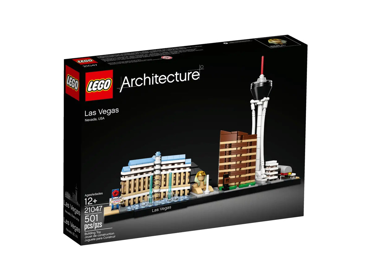 LEGO Architecture Skyline Collection Las Vegas 21047, model med seværdigheder fra Las Vegas Strip