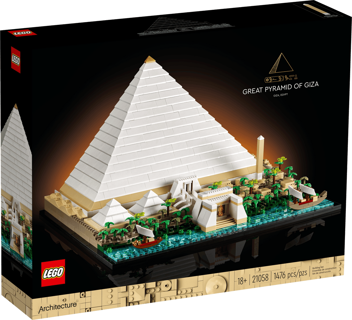 LEGO Architecture Den store pyramide i Giza, sæt 21058