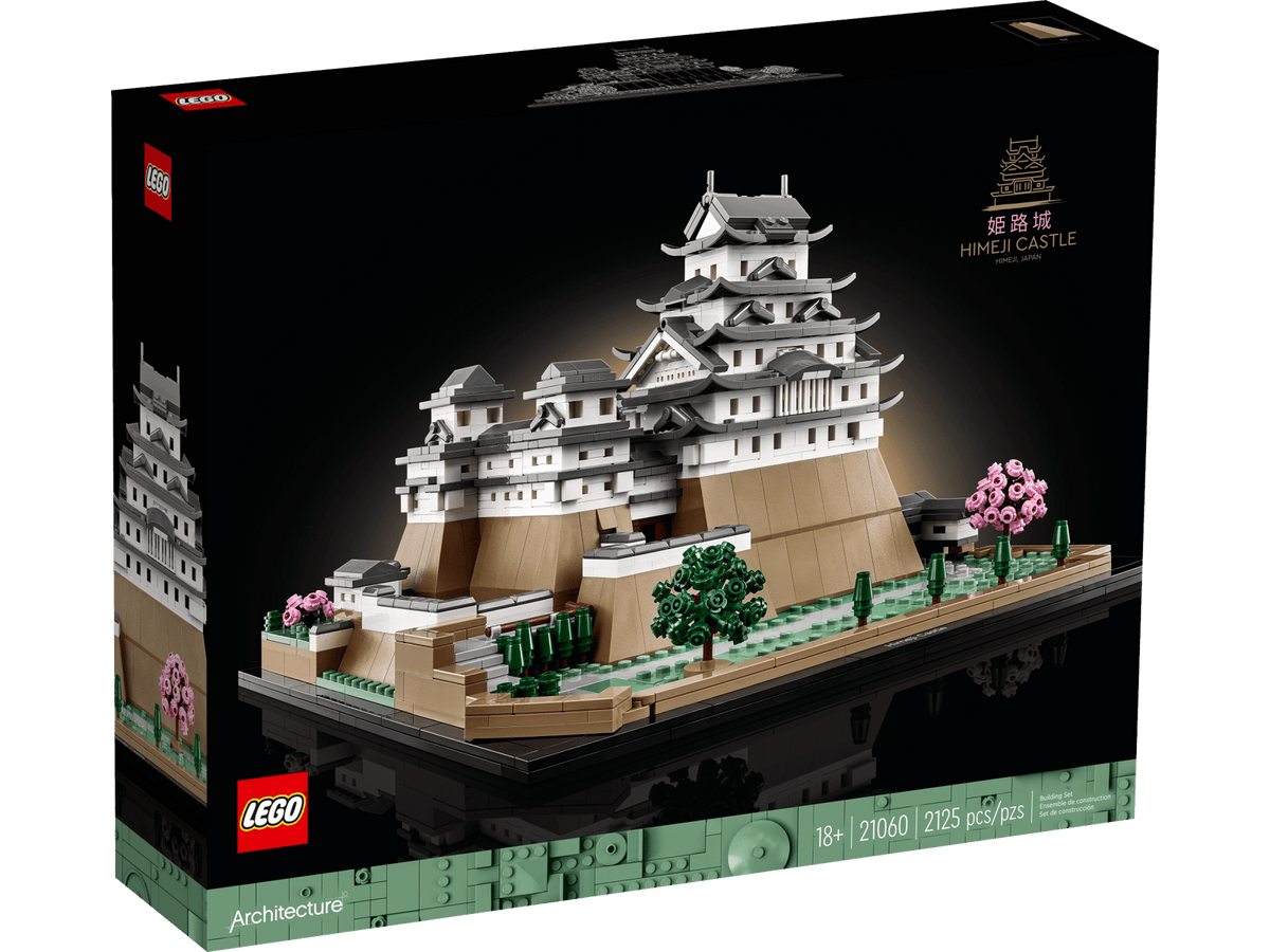 LEGO Architecture Himeji-borgen 21060, udstillingsmodel af japansk borg