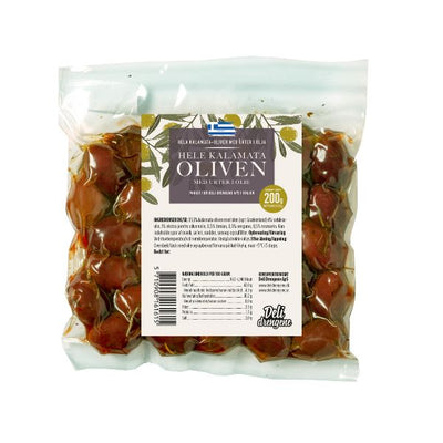 Se Kalamata Oliven M/krydderier 200g ✔ Kæmpe udvalg i  Deli Drengene - Køb online på udsalg og tilbud lige nu ✔ Hurtig levering: 1 - 2 Hverdage samt billig fragt - Varenummer: BAR-1403141 og barcode / Ean:  på lager - Udsalg på Delikatesser | Tapas | Oliven Spar op til 65% - Over 1150 kendte brands på udsalg