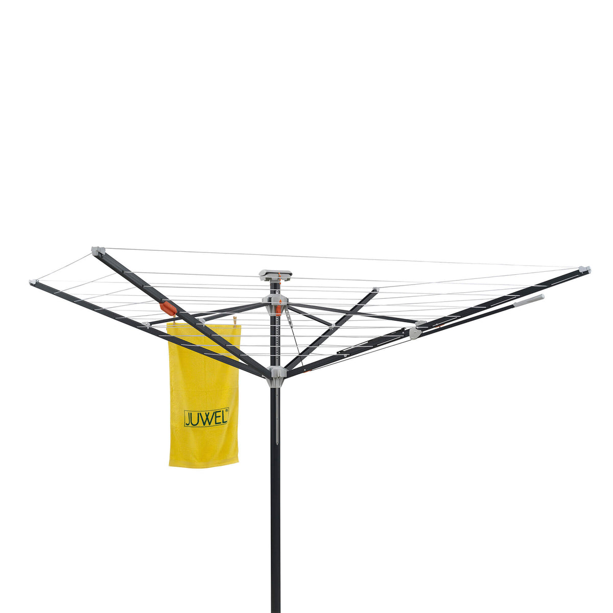 Se Juwel - Paraply Tørrestativ Futura Elegant XXL "Lift", L235 cm ❤ Kæmpe udvalg i Juwel - Køb online på udsalg og tilbud lige nu ❤ Lav fragtpris og hurtig levering - Varenummer: Bolig&Haven-44255574917372 og barcode / Ean: 9001567308197 på lager - Udsalg på Op til 63% rabat - Over 1.329 brands på online udsalg