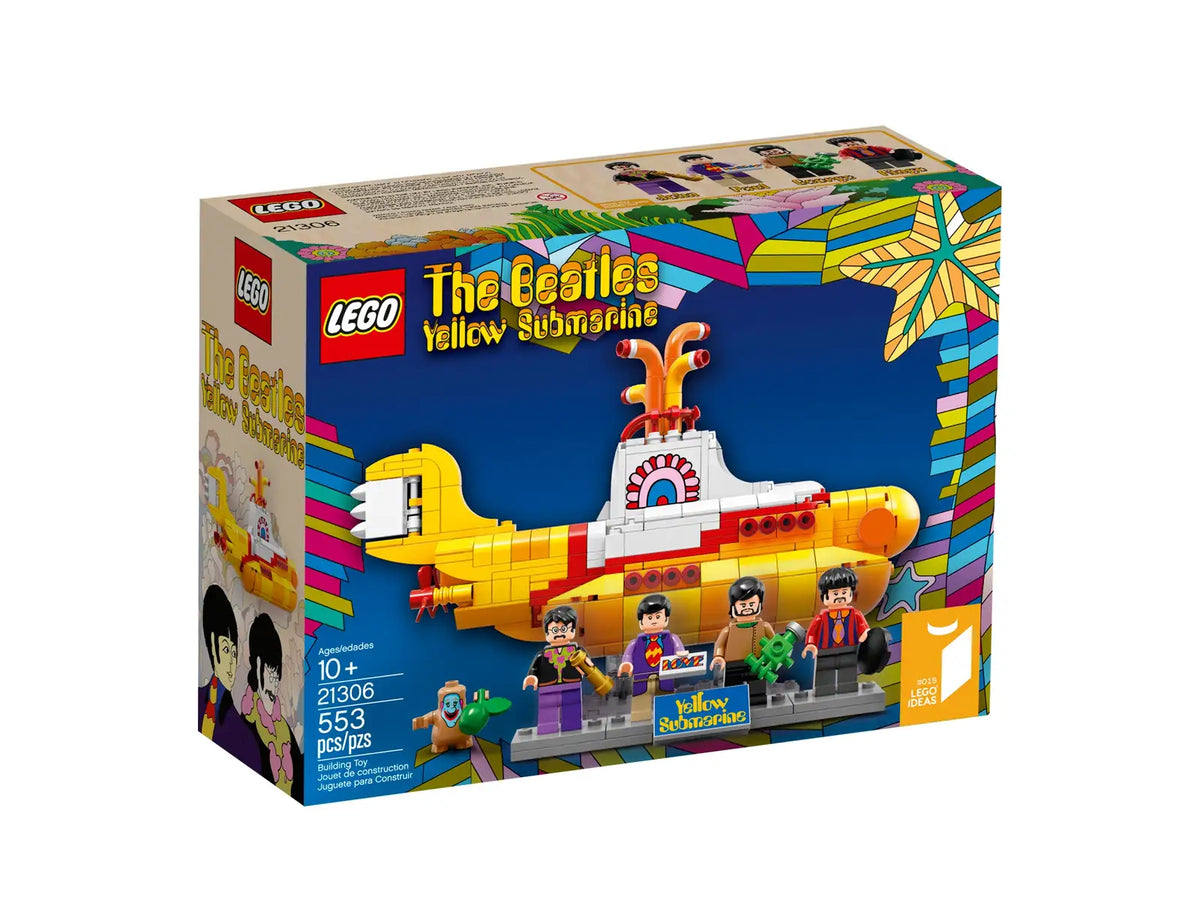 LEGO Ideas Yellow Submarine 21306 gul ubåd fra filmen fra 1968