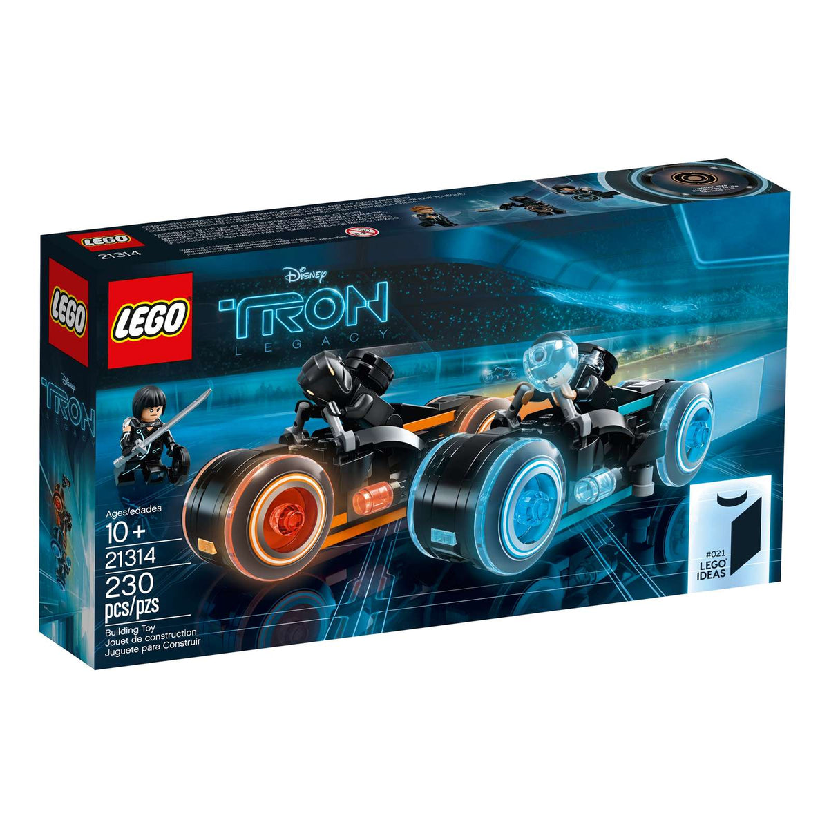 LEGO Ideas TRON: Legacy 21314 med to lyscykler og TRON-bane