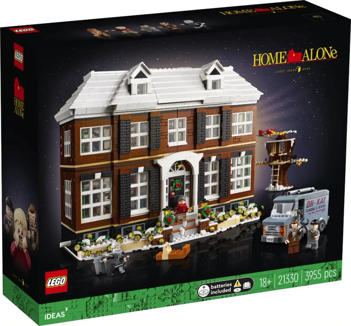 LEGO Ideas Home Alone, byggesæt 21330 med McCallisters hus