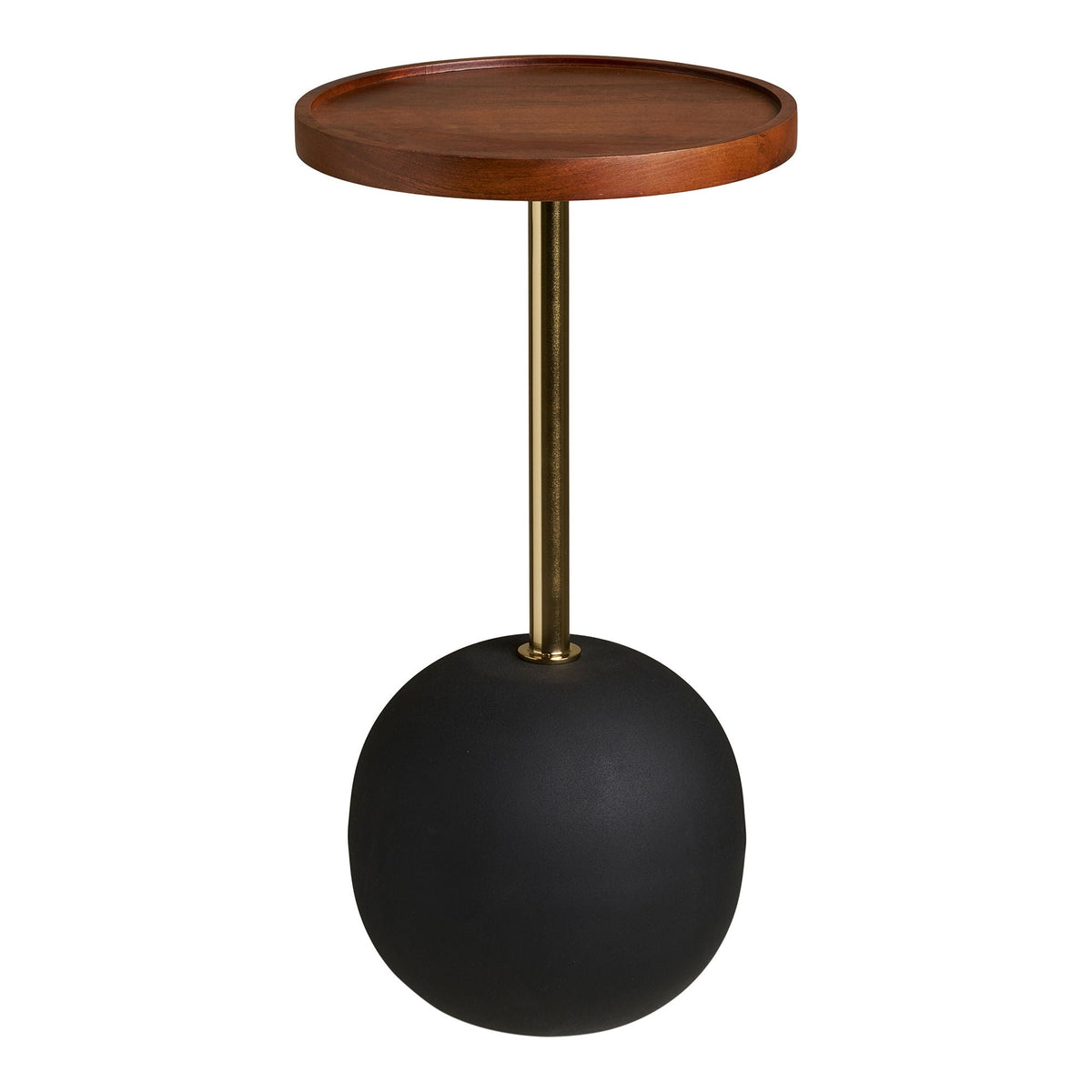 Se House Nordic - Sirone Hjørnebord Mangotræ/Stål Sort/Messing Look - Ø30 x 56 cm ❤ Kæmpe udvalg i House Nordic - Køb online på udsalg og tilbud lige nu ❤ Super billig fragt og lynhurtig levering - Varenummer: Bolig&Haven-61413734121802 og barcode / Ean: 5713917039678 på lager - Udsalg på Op til 63% rabat - Mere end 1.329 populære mærker på udsalg