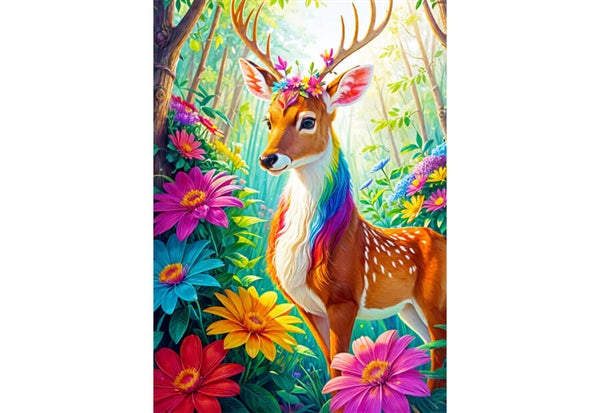 Enjoy puslespil Magical Deer med 1000 brikker
