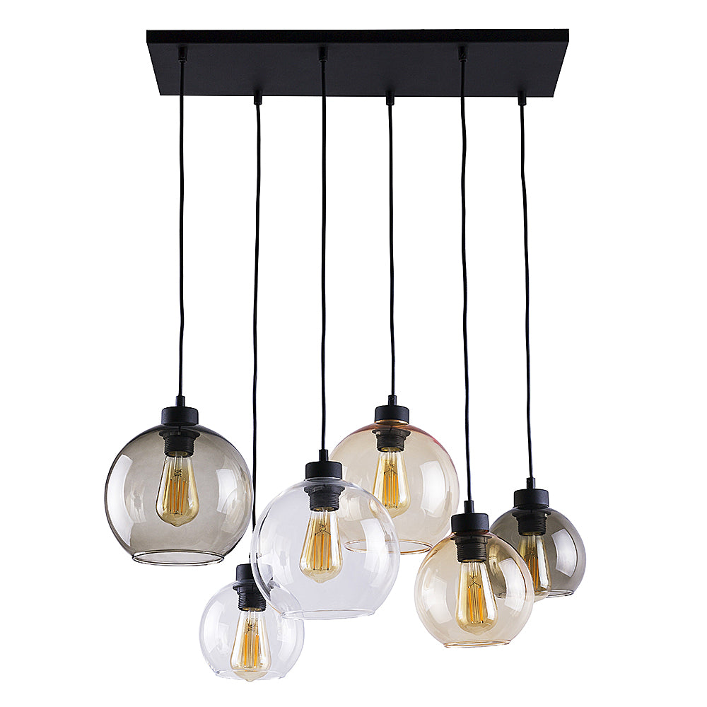 Se TK Cubus loftlampe, m. 6 skærme - gennemsigtig glas og sort metal ❤ Kæmpe udvalg i TK - Køb online på udsalg og tilbud lige nu ❤ Super billig fragt og lynhurtig levering - Varenummer: Boboonline-103590 og barcode / Ean: 5901780521646 på lager - Udsalg på Interiør,Belysning,Lamper,Loftlamper,
Lamper - nyheder,
Interiør,
Belysning,
Lamper, Op til 63% rabat - Over 2.739 mærker samlet ét sted