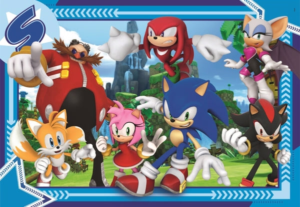 Clementoni Sonic the Hedgehog puslespil med 300 brikker til børn