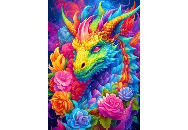 Enjoy puslespil Dragon med 1000 brikker
