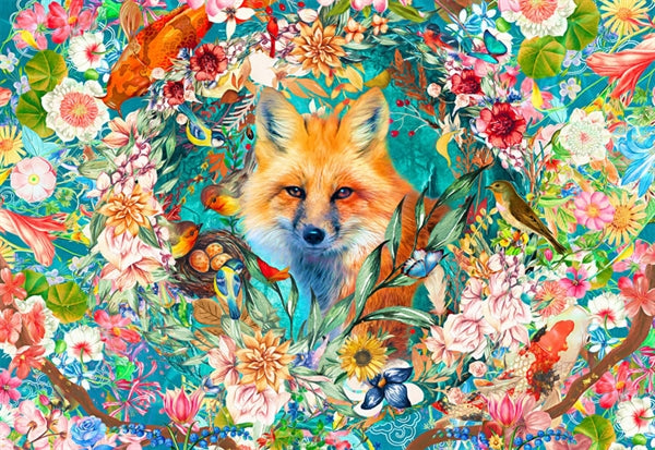 Enjoy puslespil Miss Foxy med 1000 brikker
