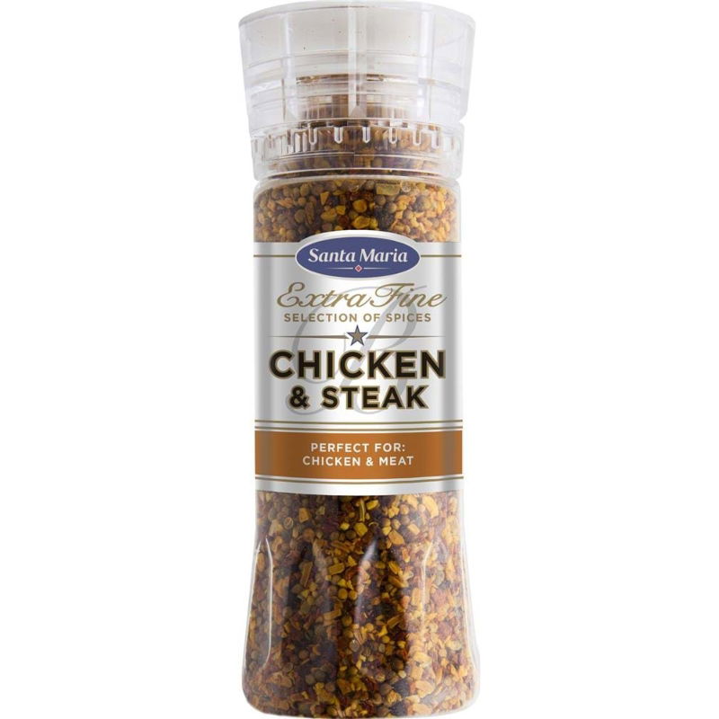 Se Santa Maria Chicken & Steak 250 G ✔ Kæmpe udvalg i Santa Mariaaria - Køb online på udsalg og tilbud lige nu ✔ Lav fragtpris og hurtig levering - Varenummer: Barlife-1395490 og 7311310041489 på lager - Udsalg på Höstrea Spar helt op til 79% - Stort udsalg på over 739 mærker