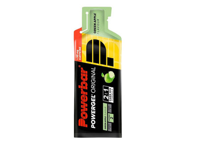Powerbar Powergel - grøn æble med koffein 41 gram